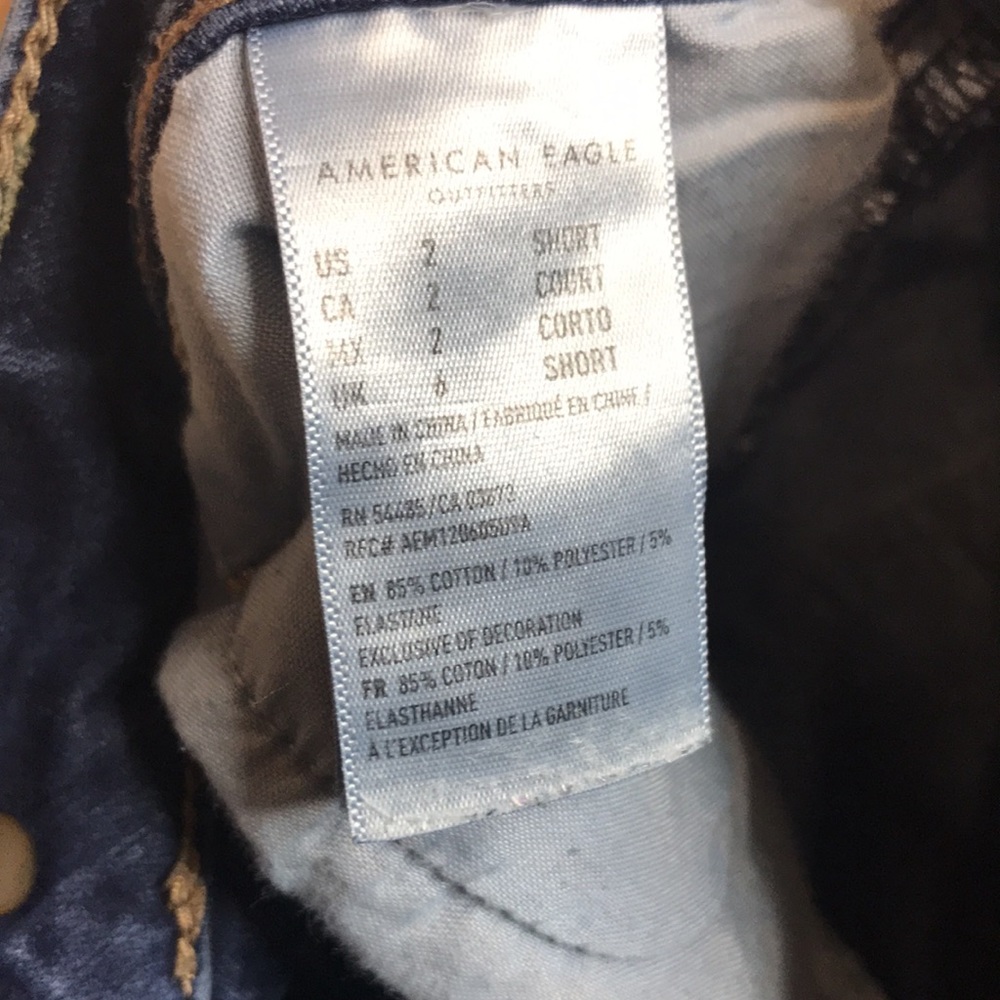 Blue American Eagle Jeans Short - Picture 4 of 4